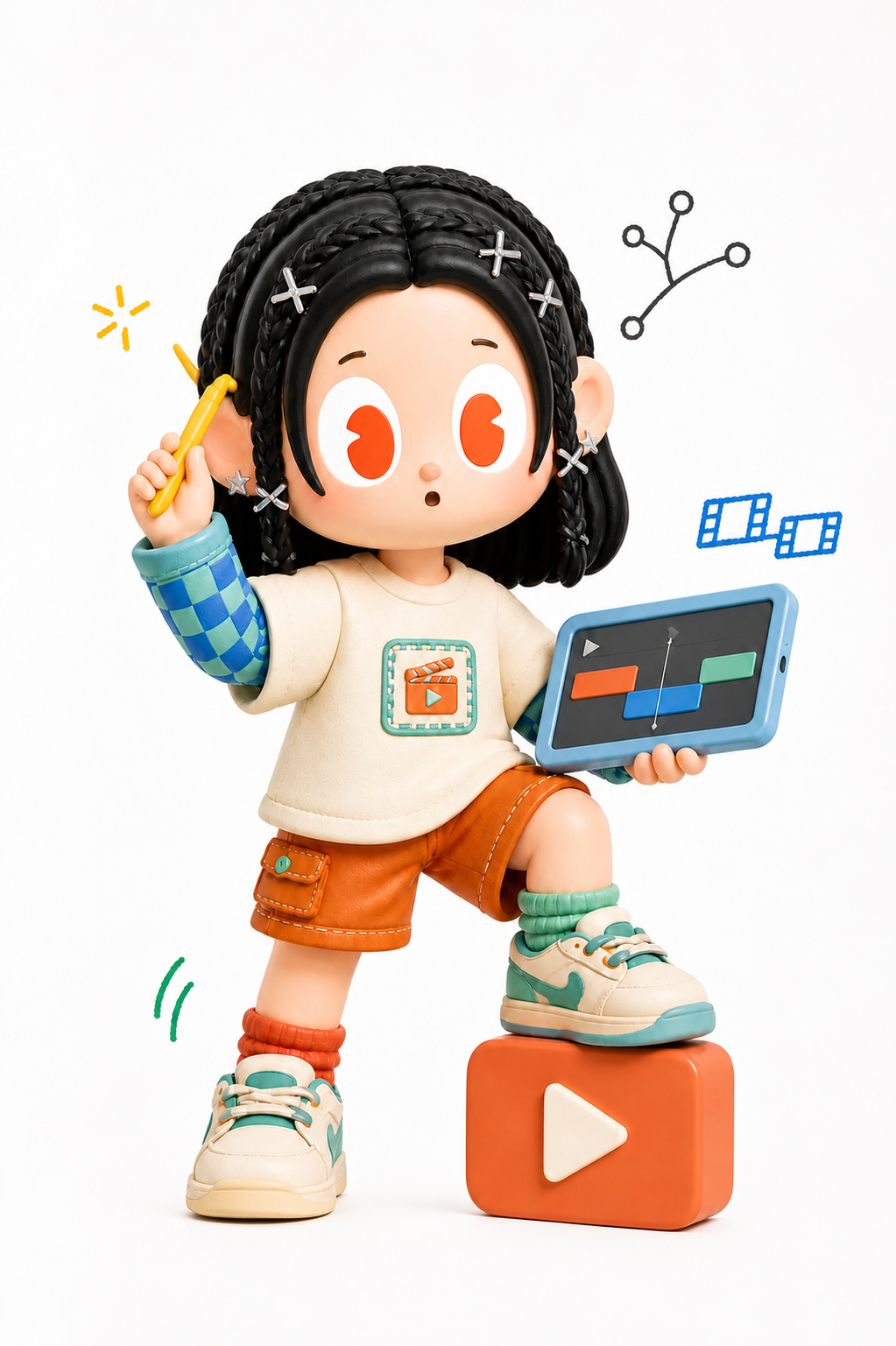 剪映创作工具经历示意图